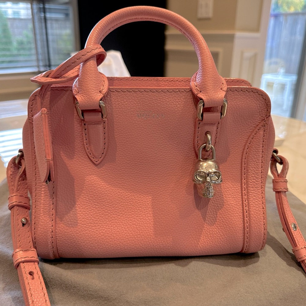 ❌SOLD❌ Alexander McQueen Mini Padlock Bag in pink